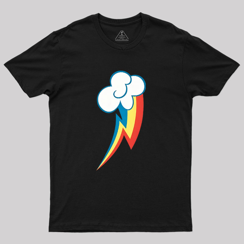 Rainbow Cloud Geek T-Shirt