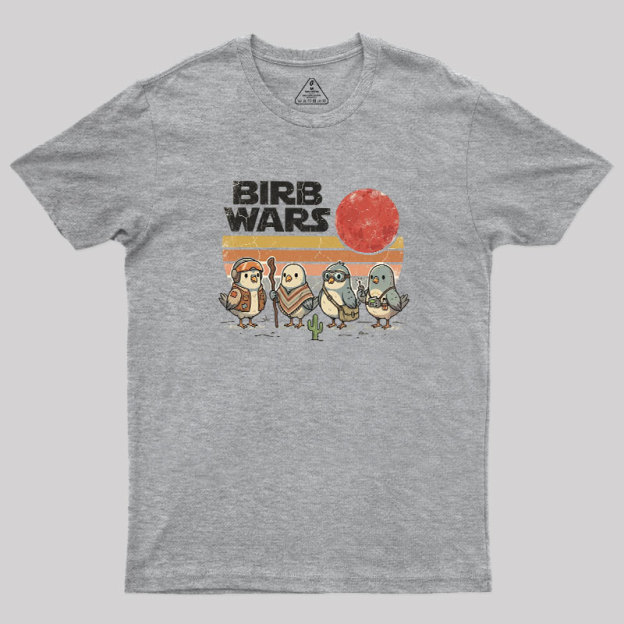 Bird War Geek T-Shirt
