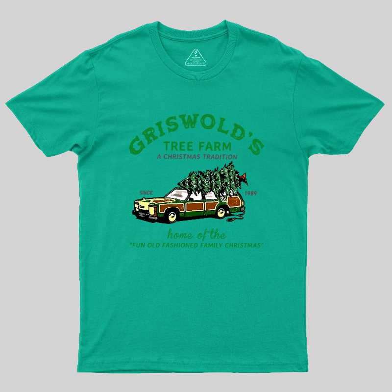Griswold's Tree Farm Family Christmas Desde 1989 Geek T-Shirt