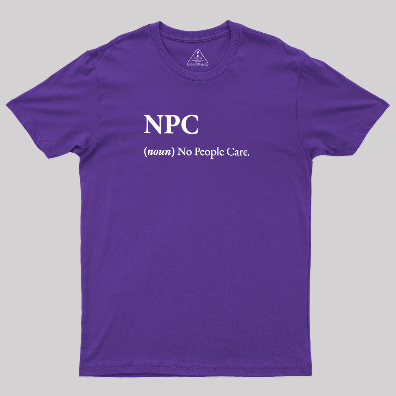 NPC Geek T-Shirt