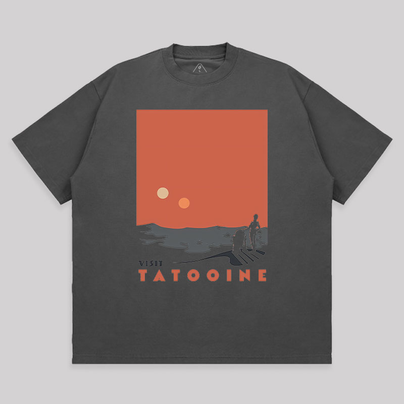 Visit Tatooine Unisex Oversized T-shirt