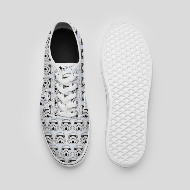 Stormtrooper Squad Geek Canvas Shoes