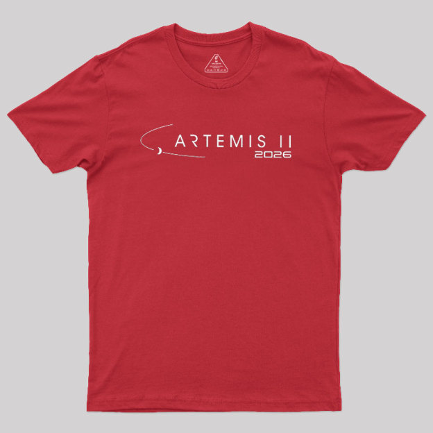 Artemis II 2026 Geek T-Shirt