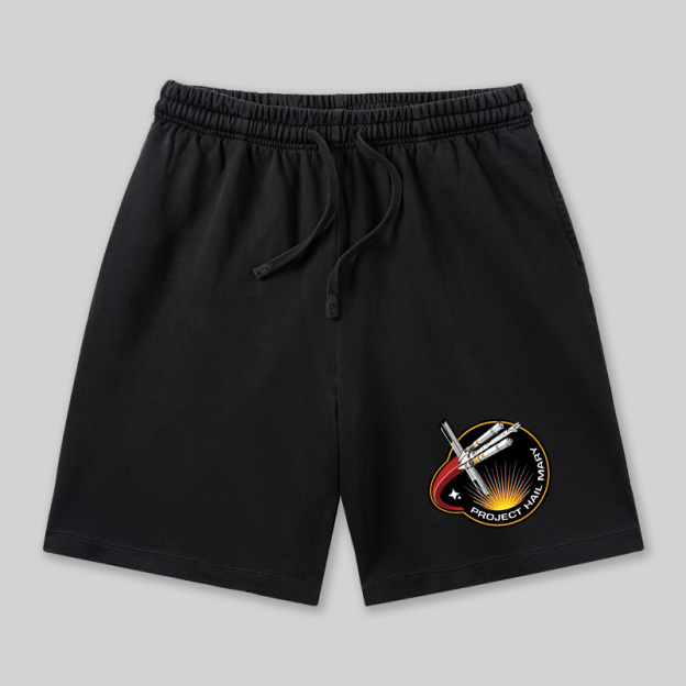 Project Savior Geeky Washed Shorts