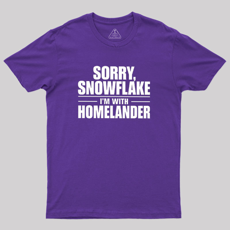 Sorry Snowflake Geek T-Shirt