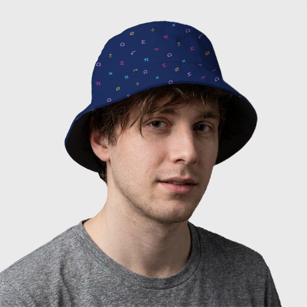 Mathematics Symbol Geek Bucket Hat
