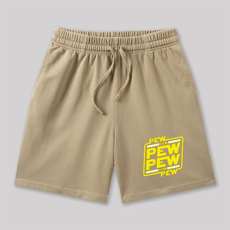 PewPewPew Geeky Washed Shorts