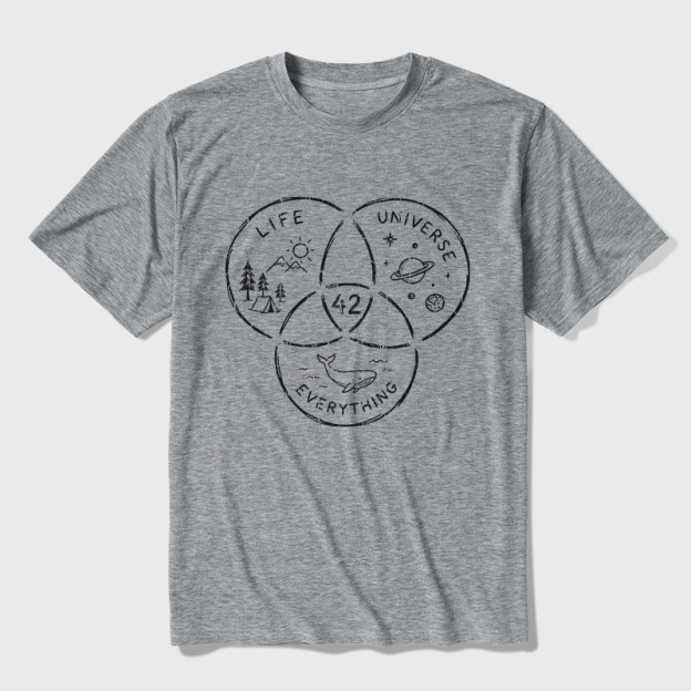 Life, the Universe & Everything Ultra Soft Heather Tee