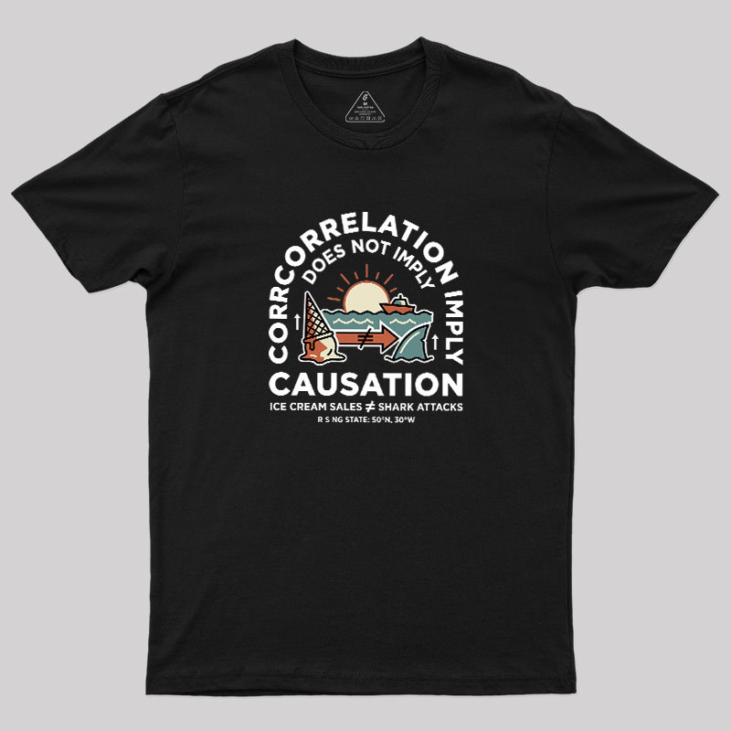 Spurious Correlation Geek T-Shirt