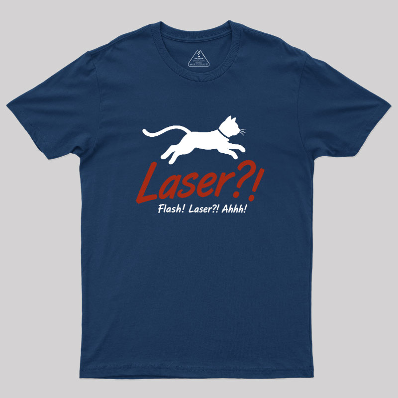 Flash Laser Ahhh Geek T-Shirt