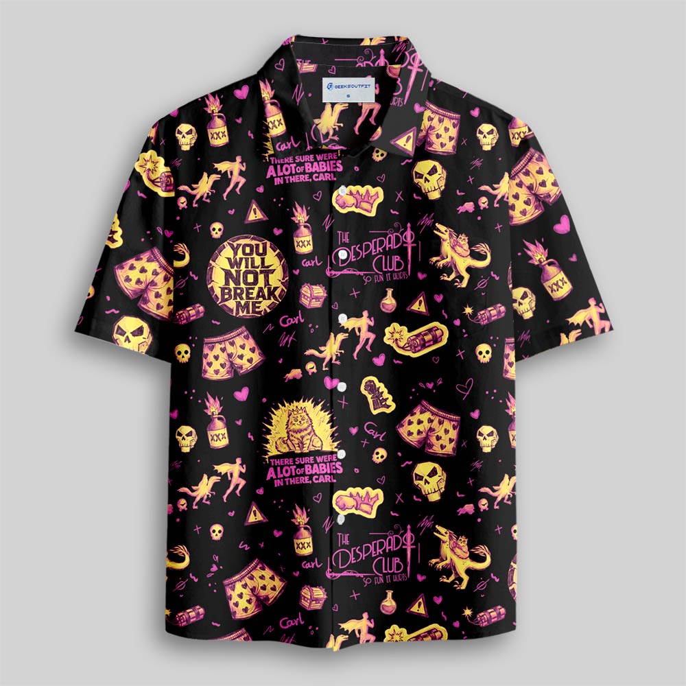Carl's Night Chaos Button Up Pocket Shirt