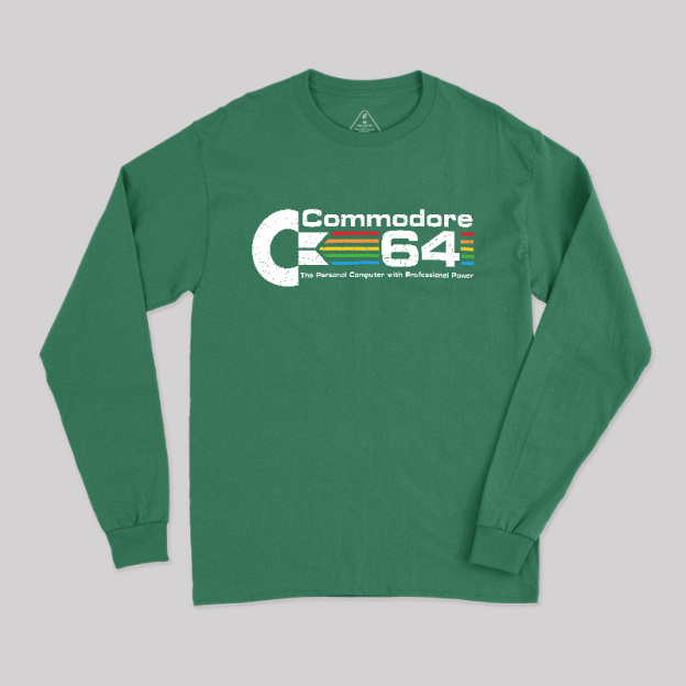 Commodore 64 Unisex Long Sleeve T-Shirt