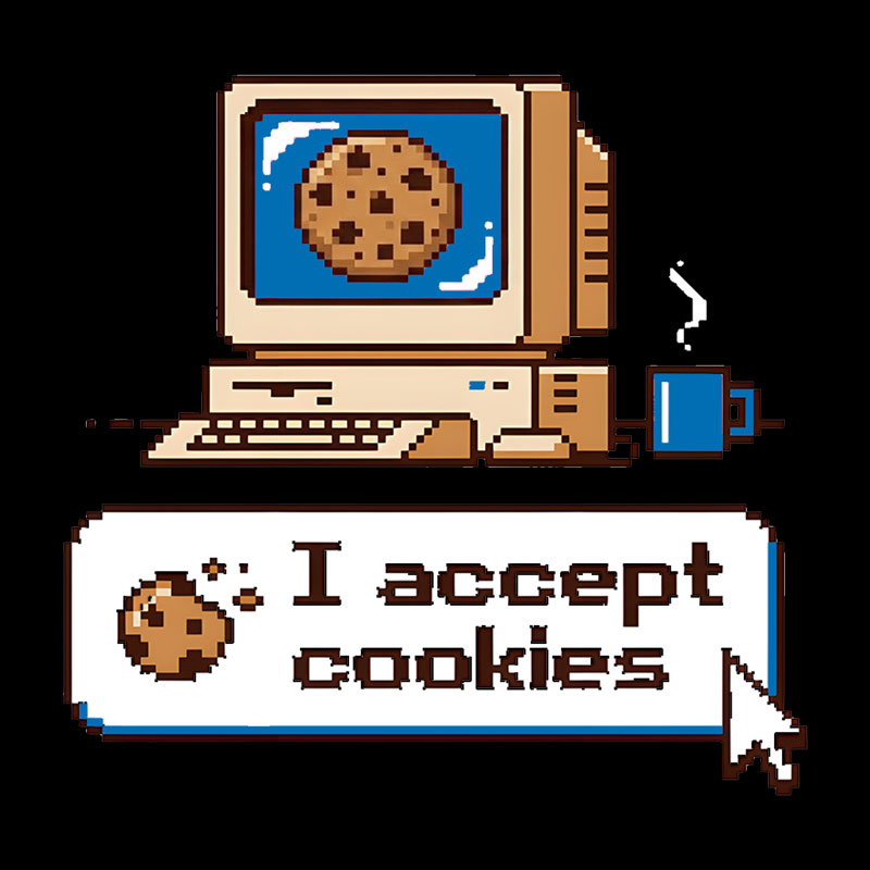 I Accept Cookies Geek T-Shirt