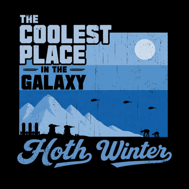 Hoth Winter Geek T-Shirt
