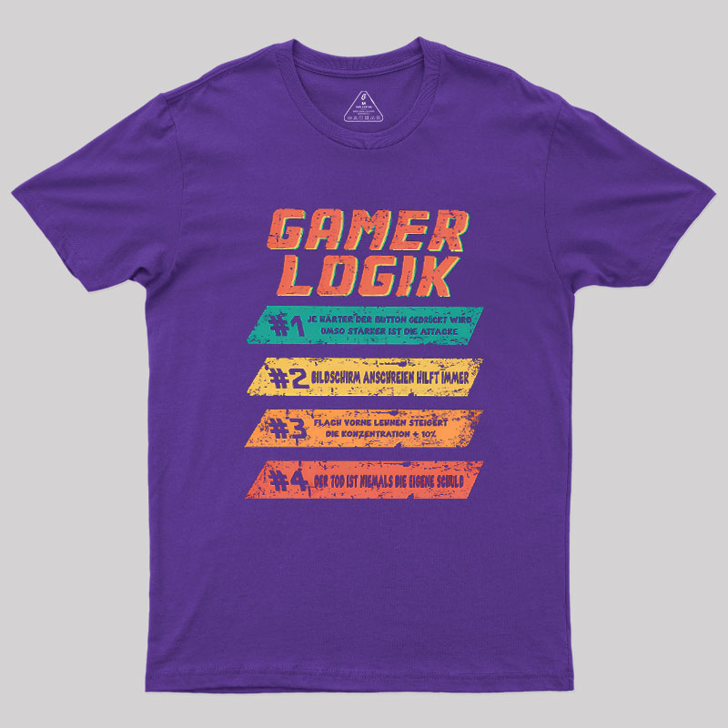 Gamer Logik Geek T-Shirt