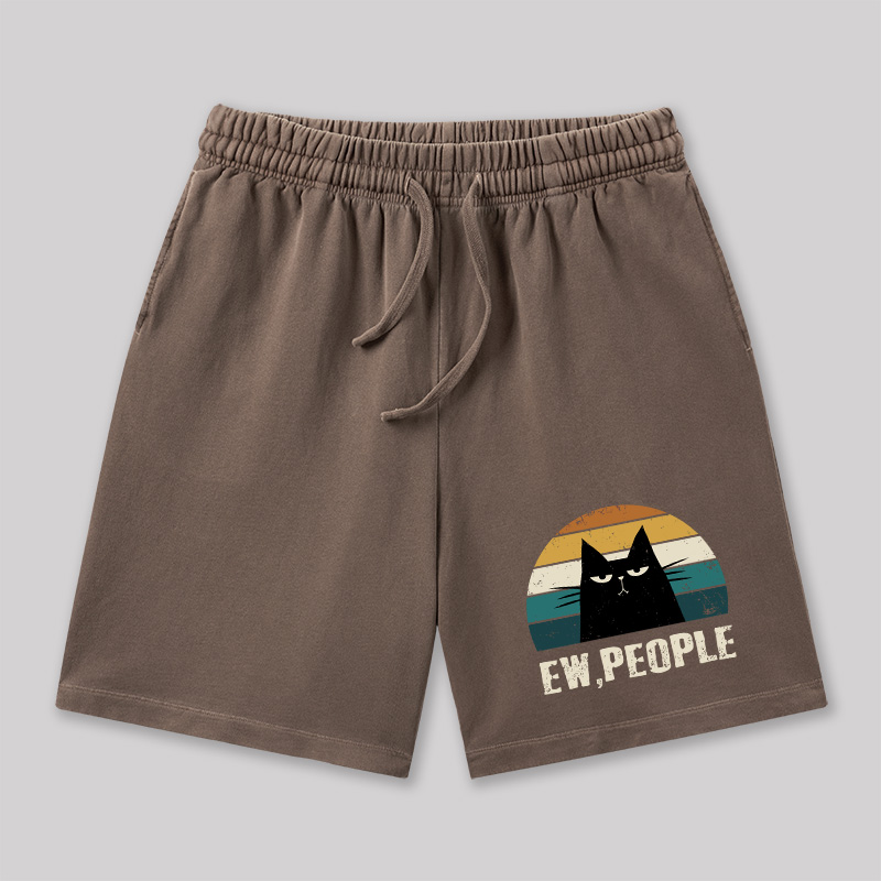 Ew People Geeky Washed Shorts