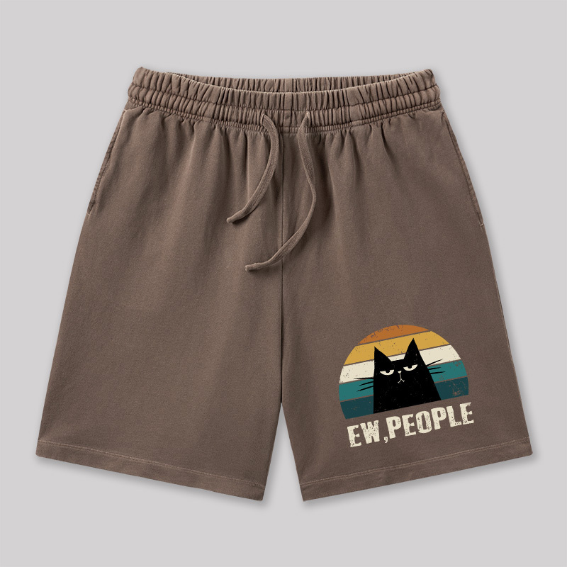 Ew People Geeky Washed Shorts