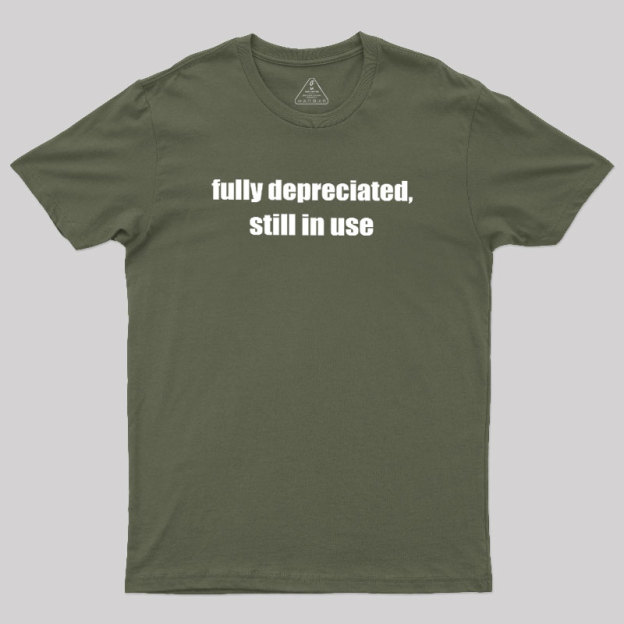 Fully Depreciated Still In Use Geek T-Shirt