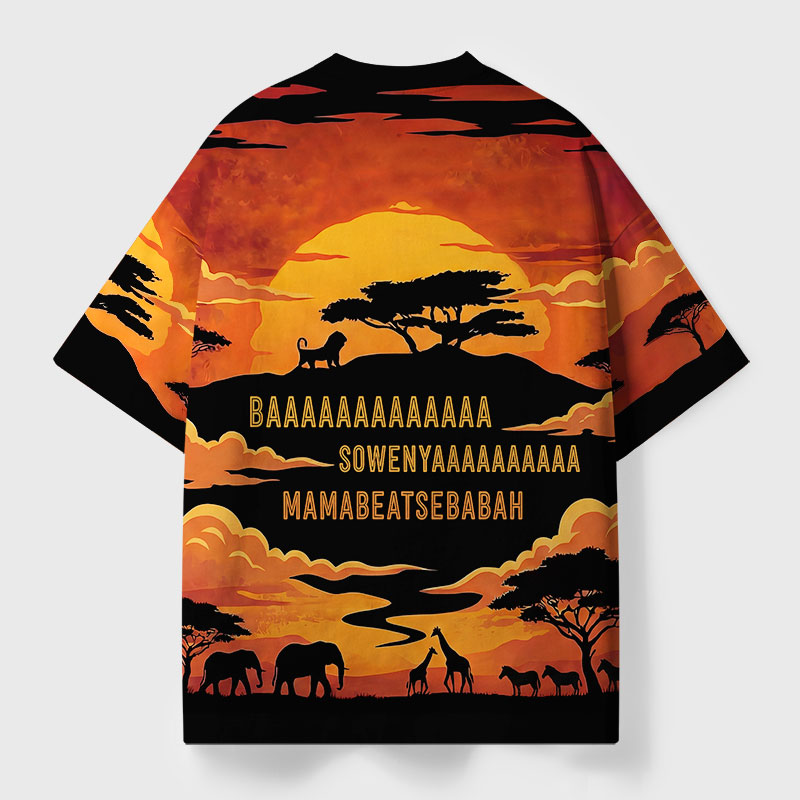 BAAAA Song Geek All-Over Print T-Shirt