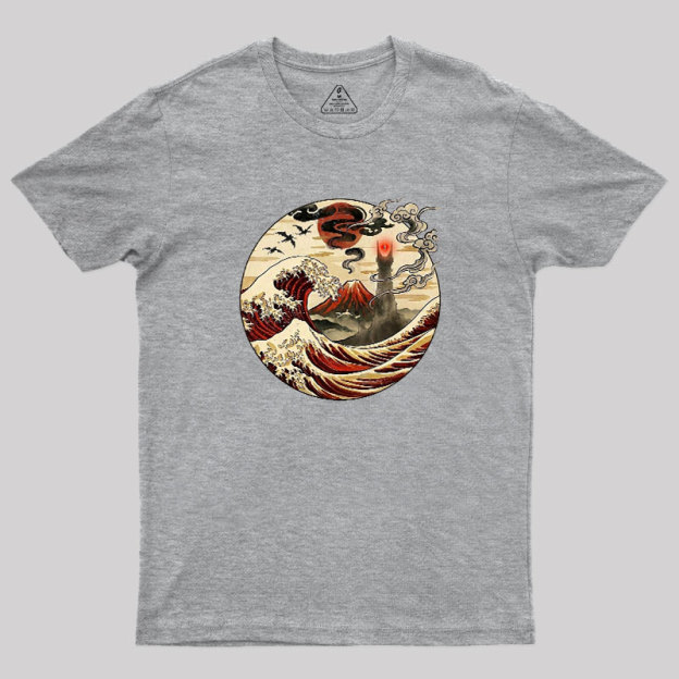 The Great Wave Of Ring Geek T-Shirt