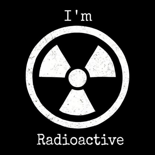 Im Radioactive Geek T-Shirt