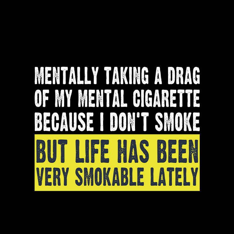 Mental Cigarette Geek T-Shirt