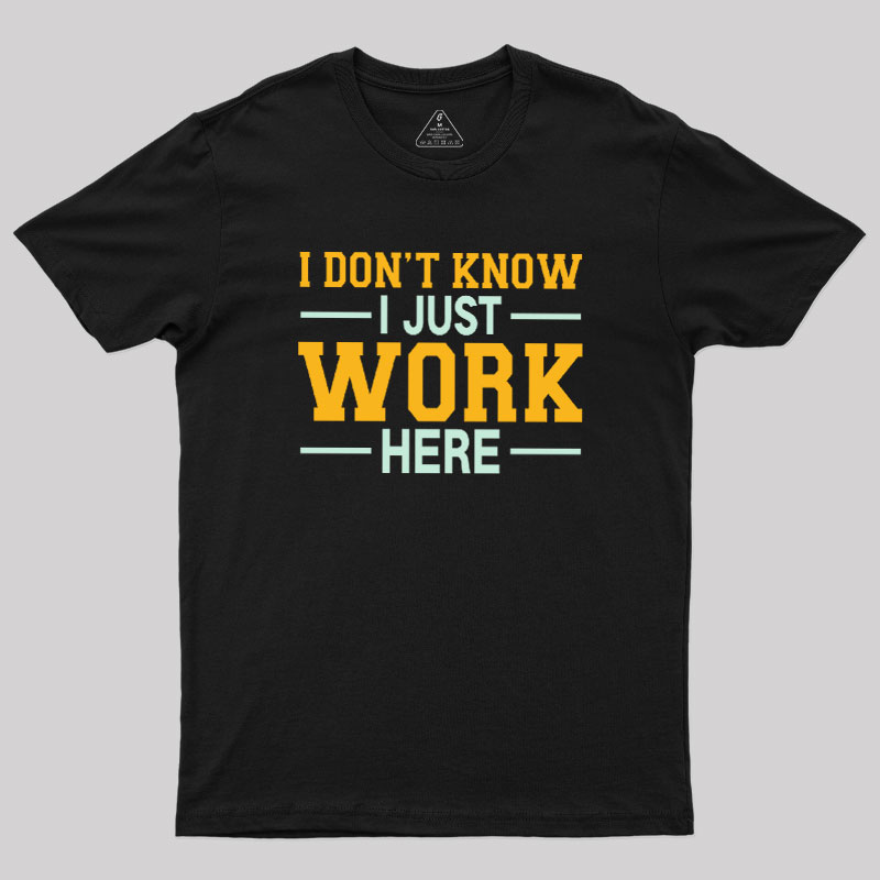 Professional Confusion Geek T-Shirt