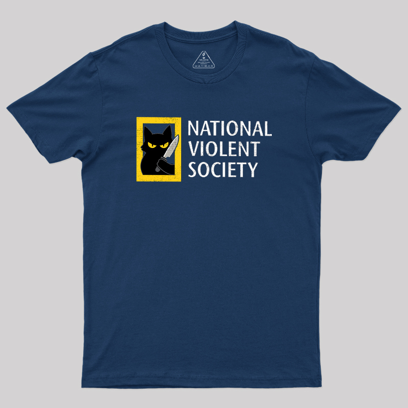 National Violent Society Geek T-Shirt