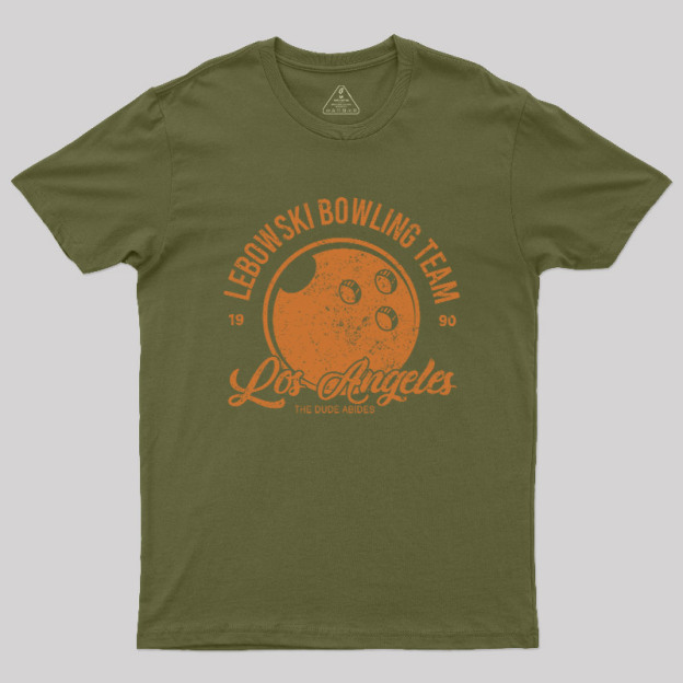 Lebowski Bowling Team Geek T-Shirt