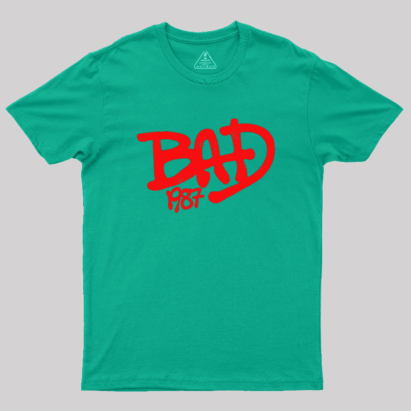 Bad 1987 Geek T-Shirt