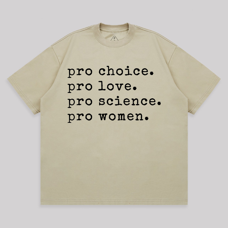 Pro Choice Unisex Oversized T-shirt