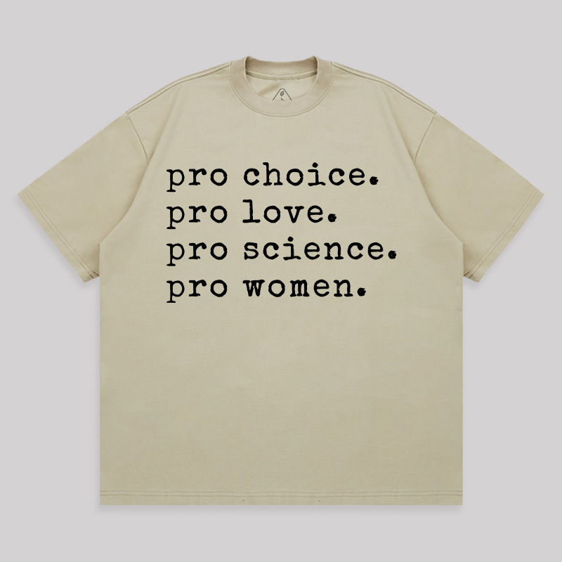 Pro Choice Unisex Oversized T-shirt