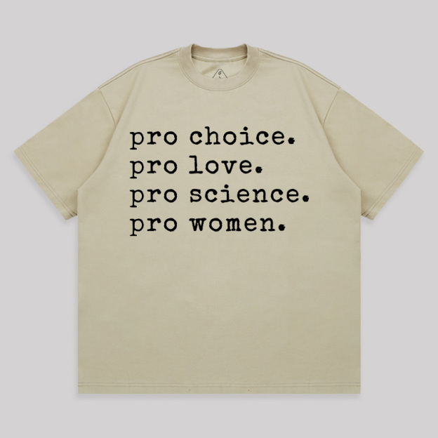 Pro Choice Unisex Oversized T-shirt