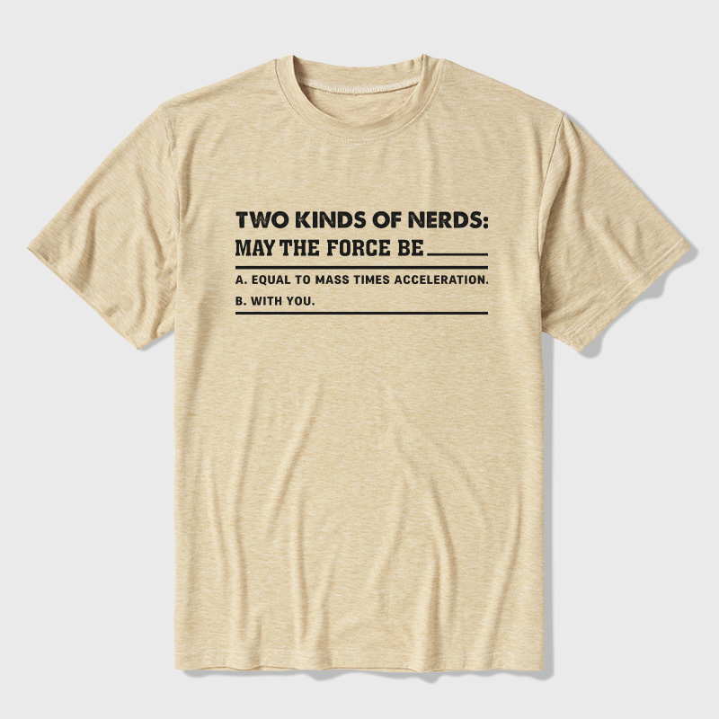 Two Kinds of Nerds Ultra Soft Heather Tee
