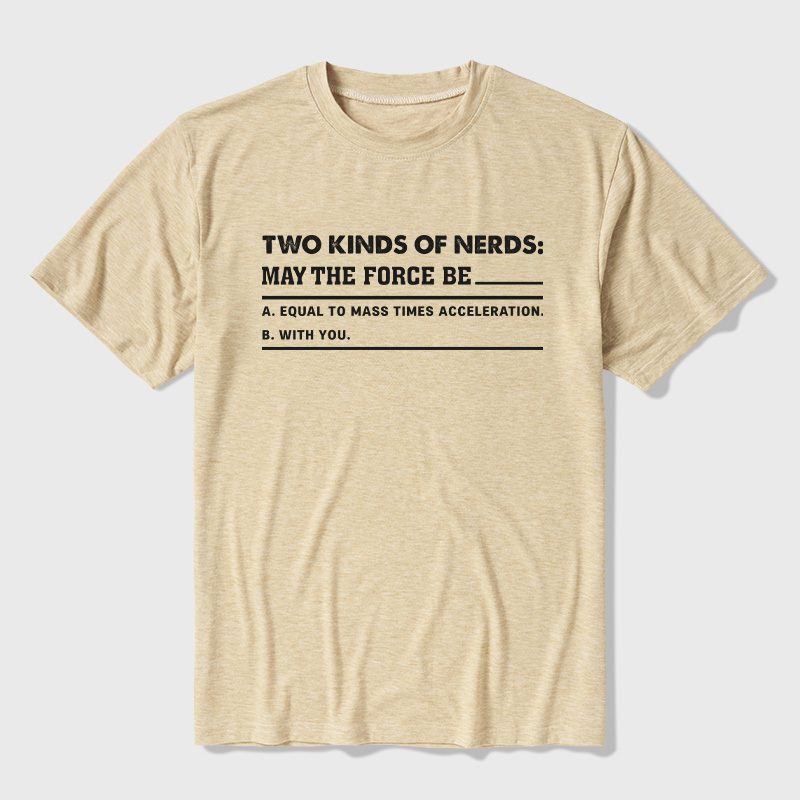 Two Kinds of Nerds Ultra Soft Heather Tee
