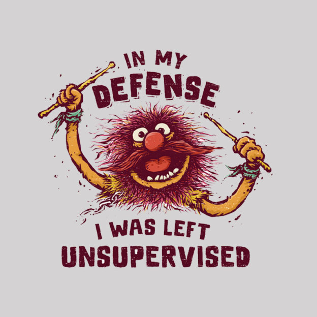 I Was Left Unsupervised Geek T-Shirt