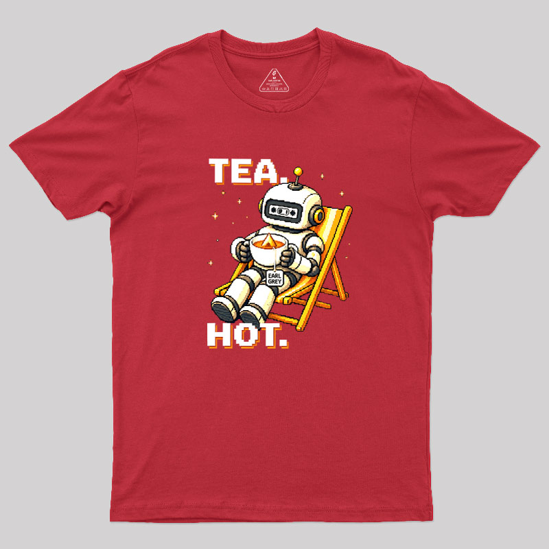 Space Tea Time Geek T-Shirt