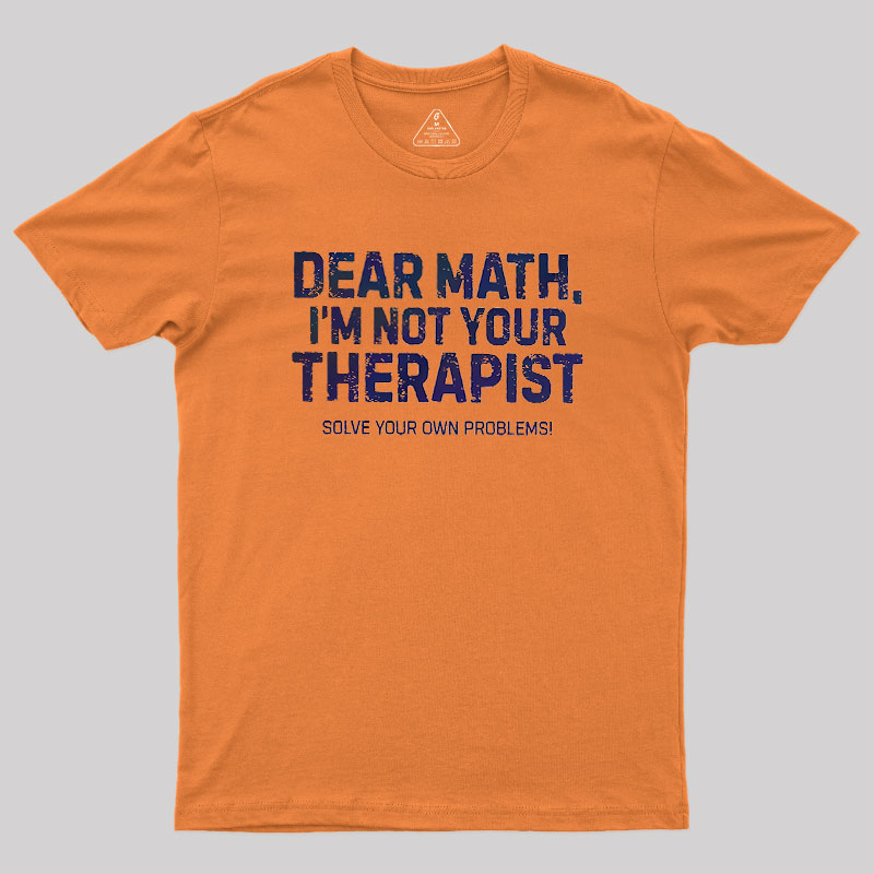 Dear Math Geek T-Shirt