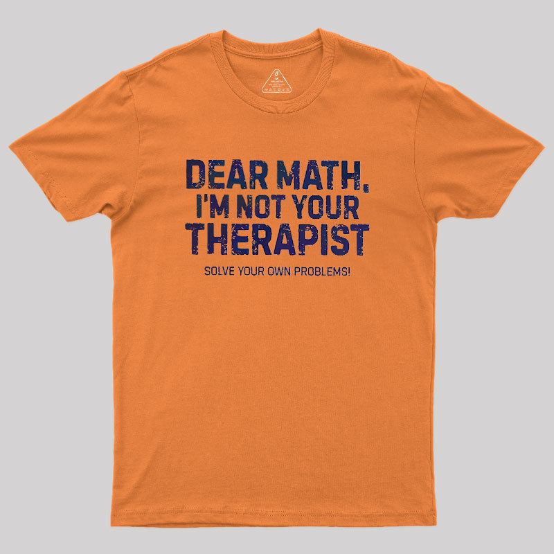 Dear Math Geek T-Shirt