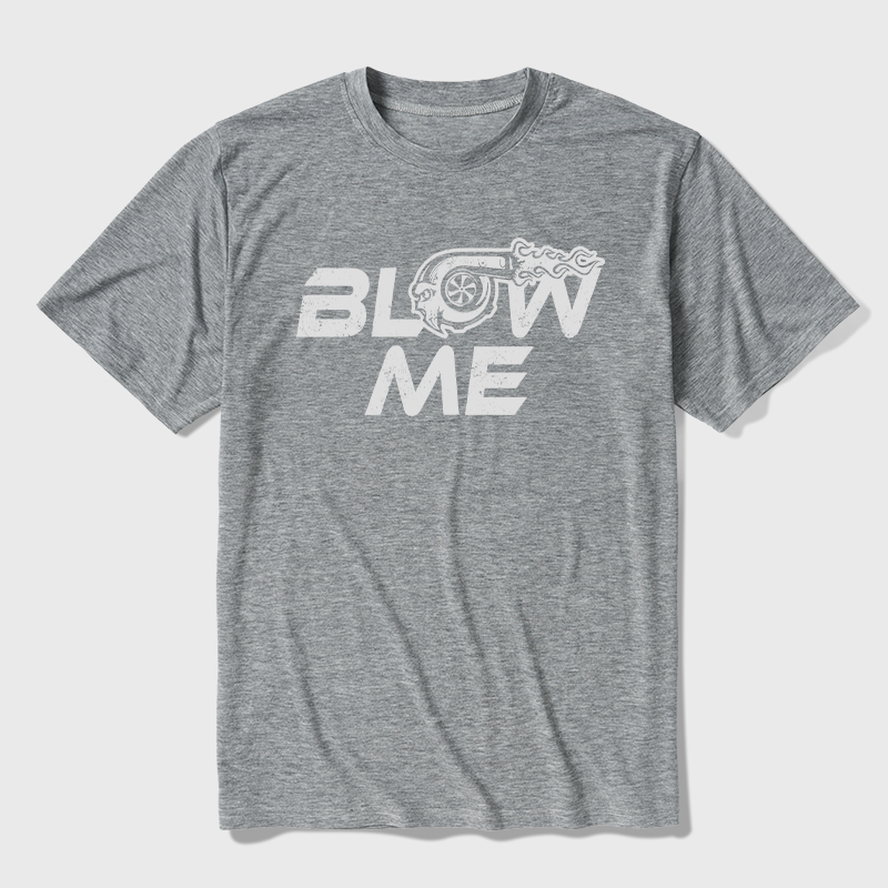 Blow Me Ultra Soft Heather Tee