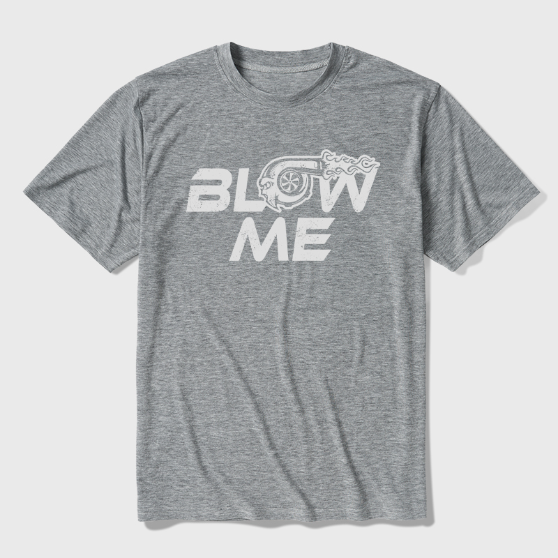 Blow Me Ultra Soft Heather Tee
