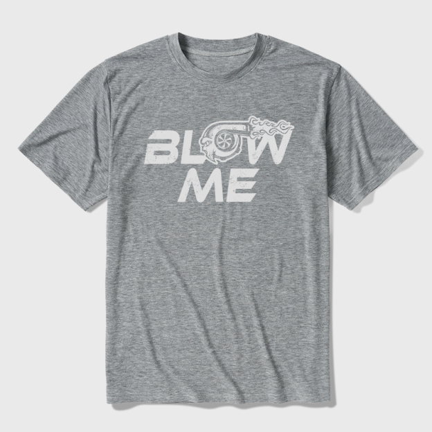 Blow Me Ultra Soft Heather Tee