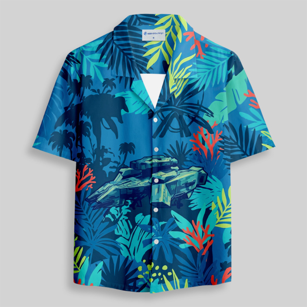 Off-World Relic Button Up Pocket Shirt