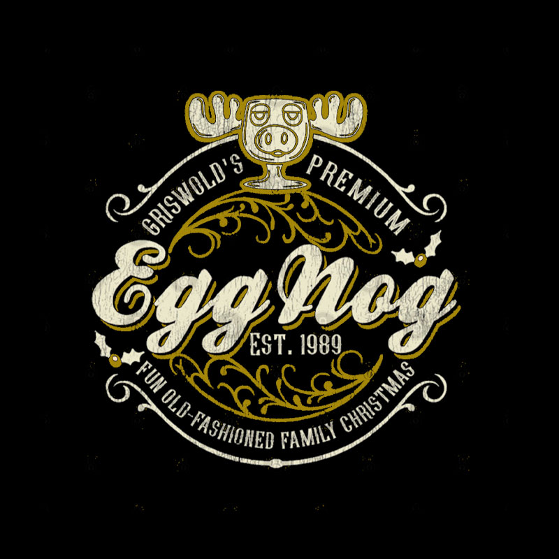 Eggnog Christmas Vacation Geek T-Shirt