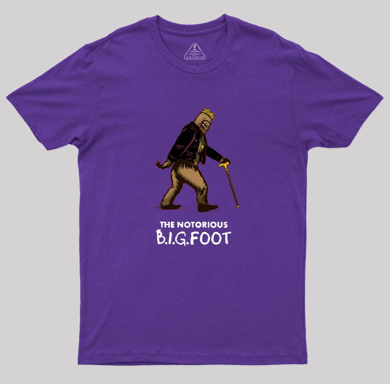 The Notorious B.I.G.Foot Geek T-Shirt