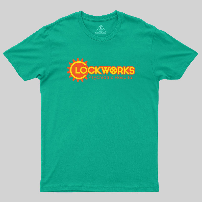 Clockworks Psychiatric Hospital Geek T-Shirt