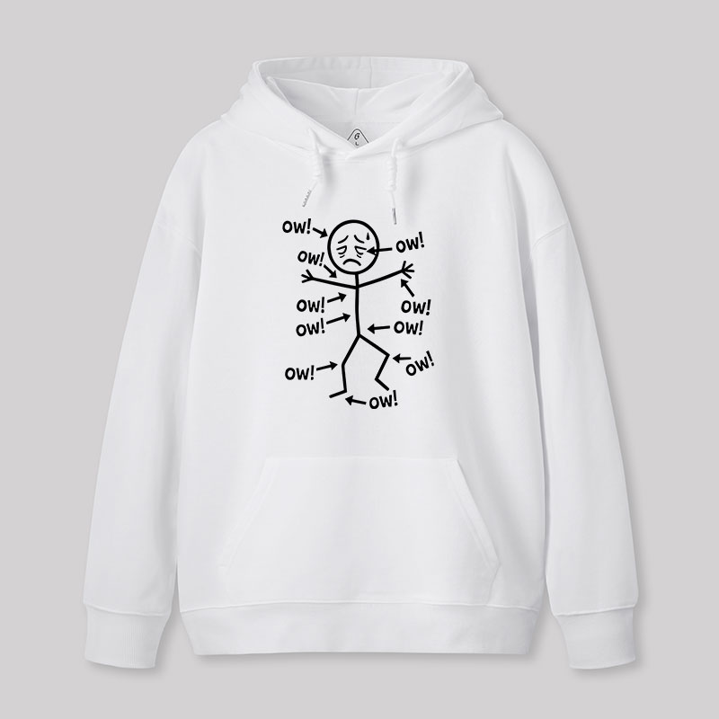 Ow Ow Ow Geek Hoodie