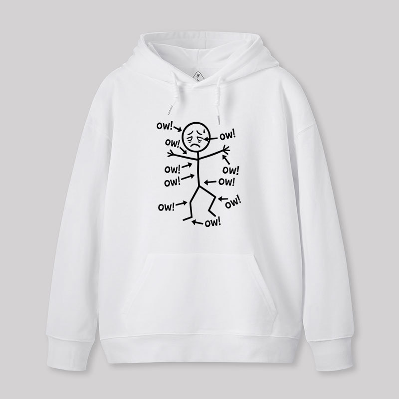 Ow Ow Ow Geek Hoodie