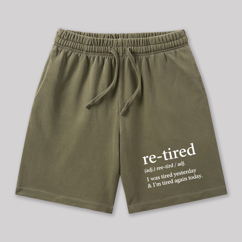 Geeksoutfit NPC Funny Geeky Washed Shorts for Sale