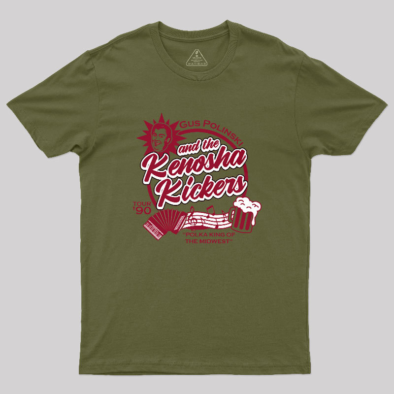 Kenosha Kickers Tour 90s Geek T-Shirt